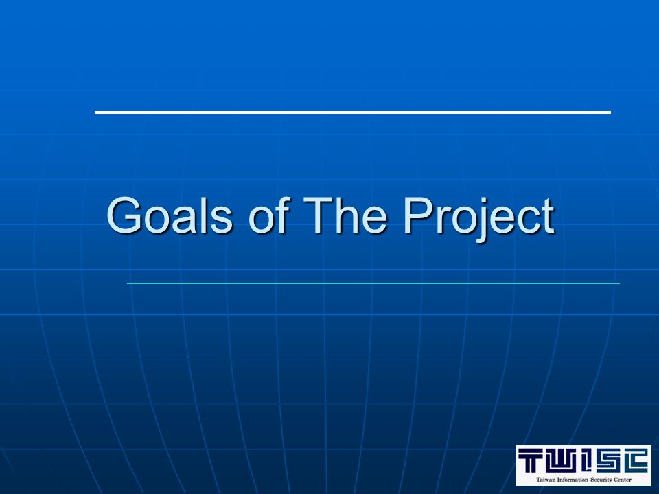 Goals of The Project
