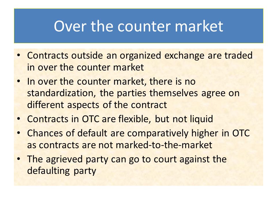 Lecture 2 – Derivative Market Futures Forwards Options. - ppt download