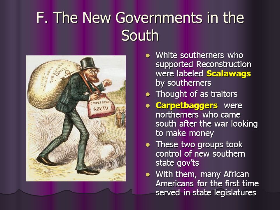 The Rebuilding Of The United States After The Civil War Ppt Video Online Download