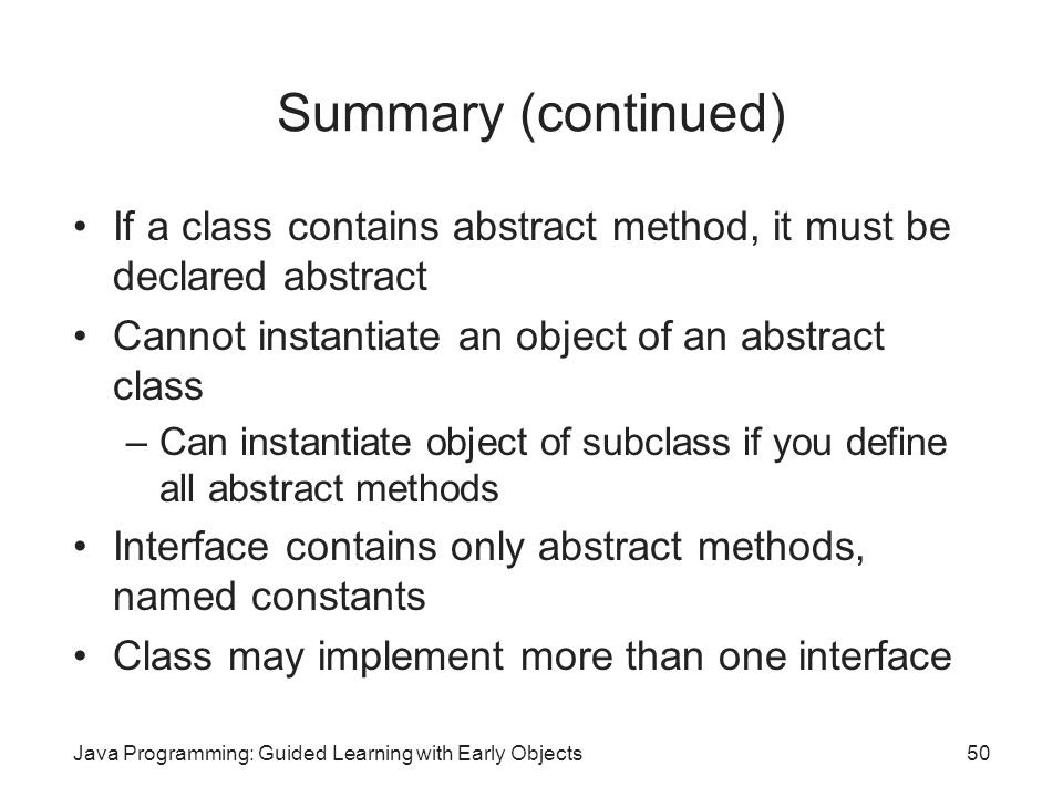 Java Programming Guided Learning With Early Objects Chapter 9 Inheritance And Polymorphism Ppt Download Java Programming Guided Learning With Early Objects Chapter 9 Inheritance And Polymorphism Ppt Download