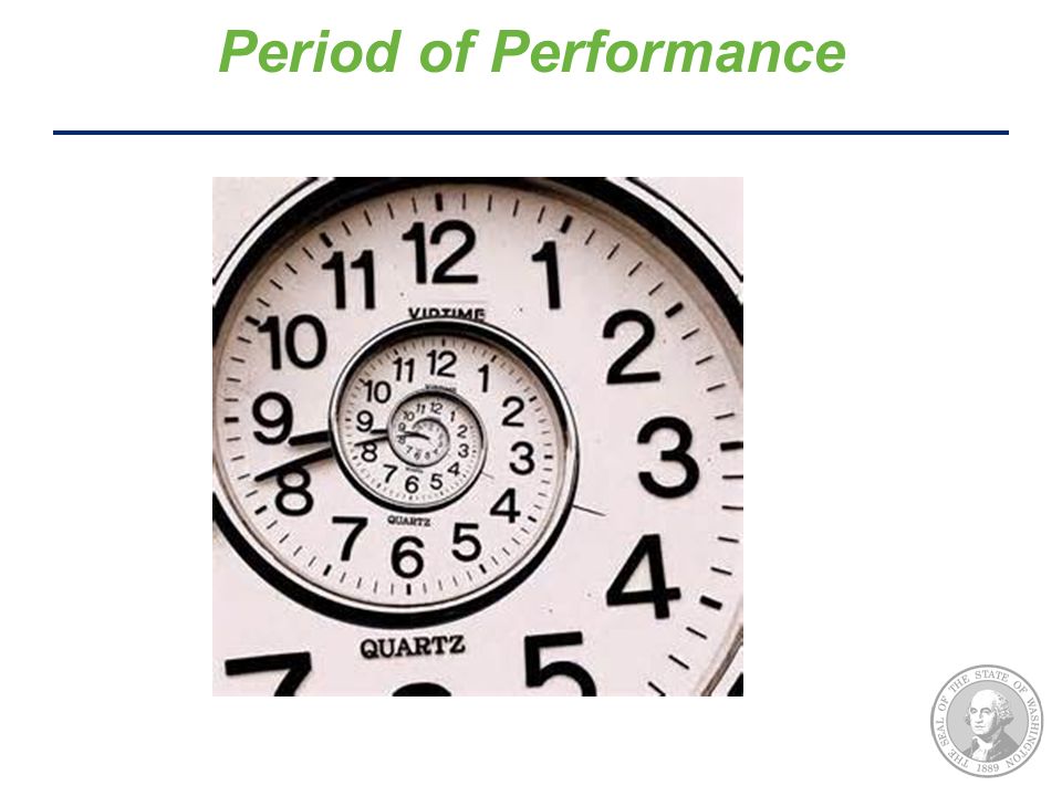 Period of Performance