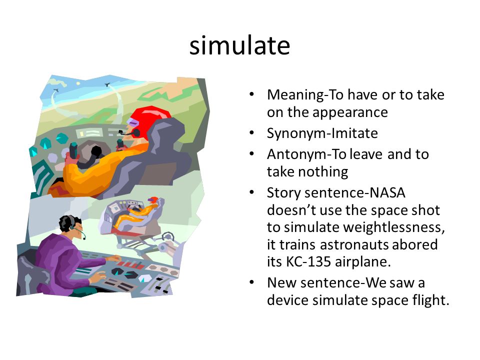 simulation synonym