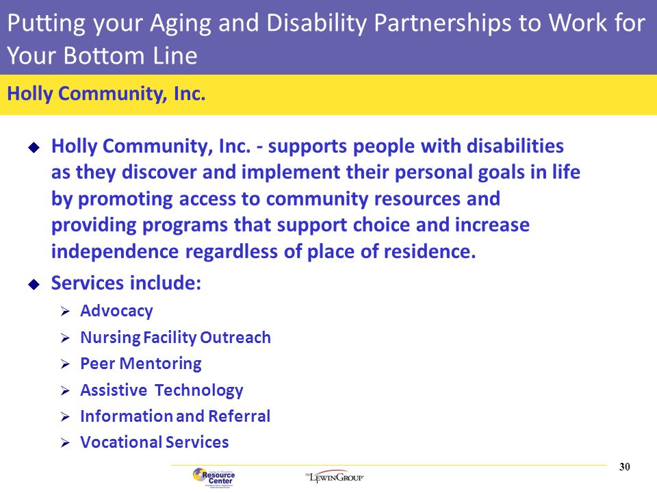Can Disability Help Your Bottom Line >> 0 Training Course Putting Your Aging And Disability Partnerships Can Disability Help Your Bottom Line >> 0 Training Course Putting Your Aging And Disability Partnerships