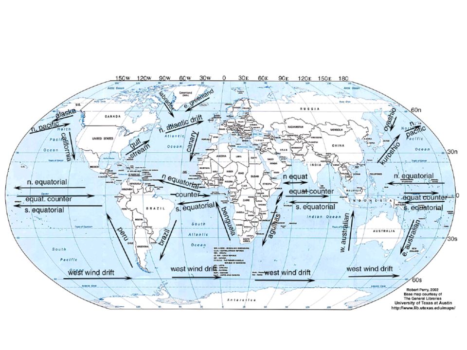 Global Ocean Basin Chart