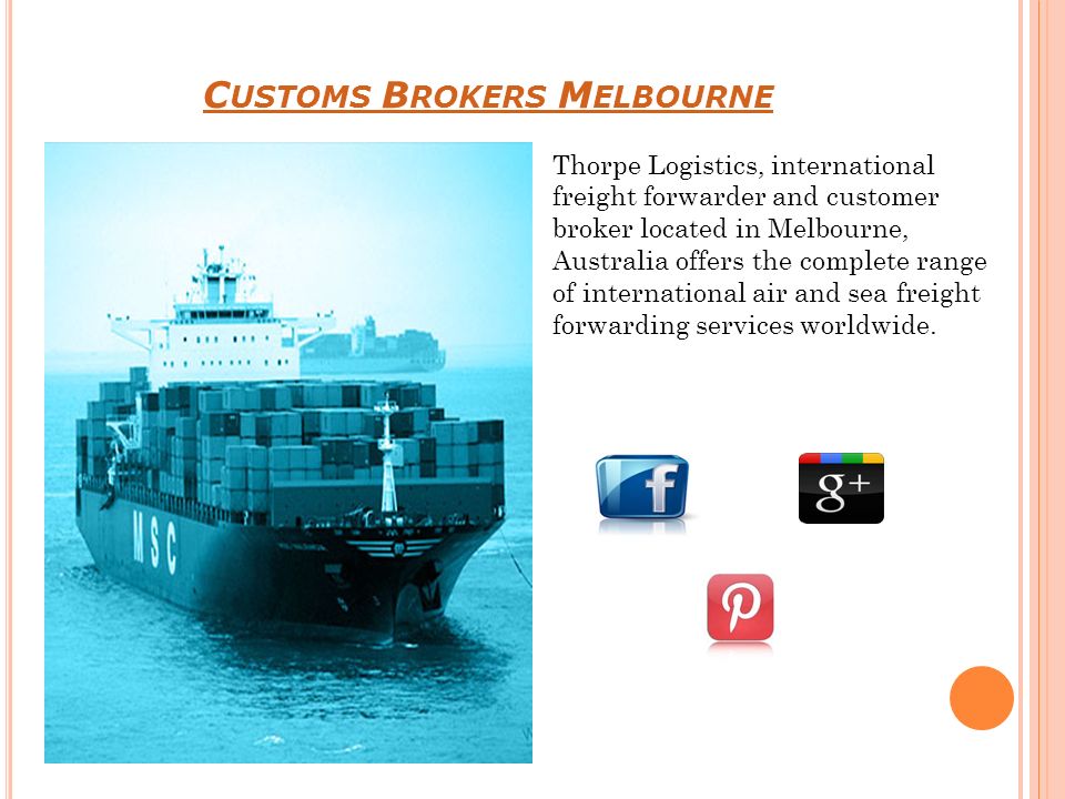 International Freight Forwarders - International Transports - G