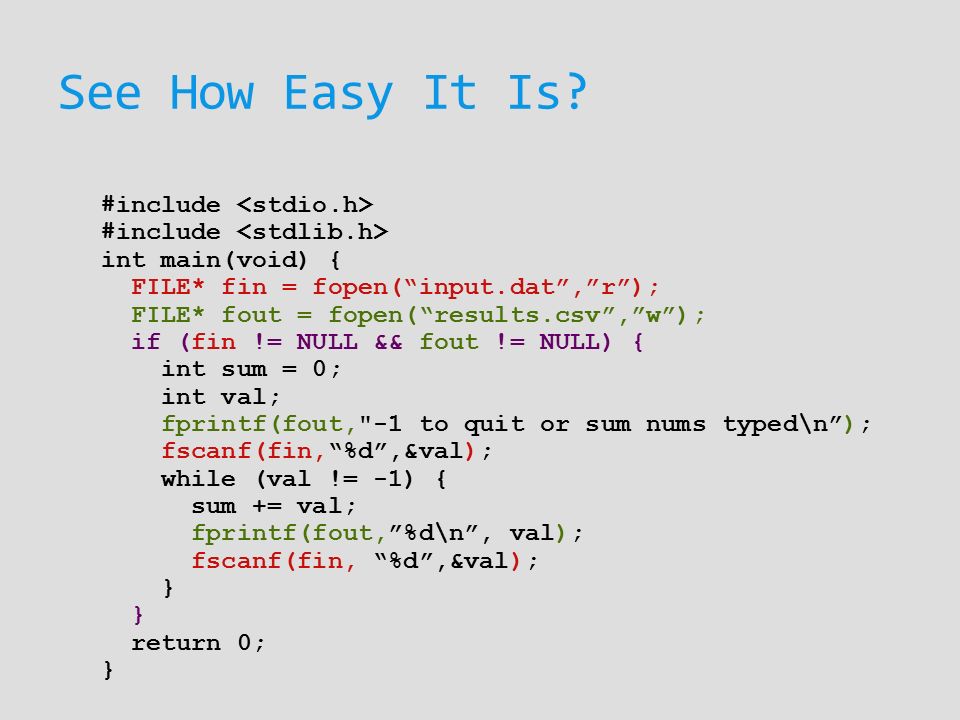 Phy 107 Programming For Science Today S Goal Get Familiar With Opening Closing Files Declaring Variables For Use With Files Using Variables Ppt Download