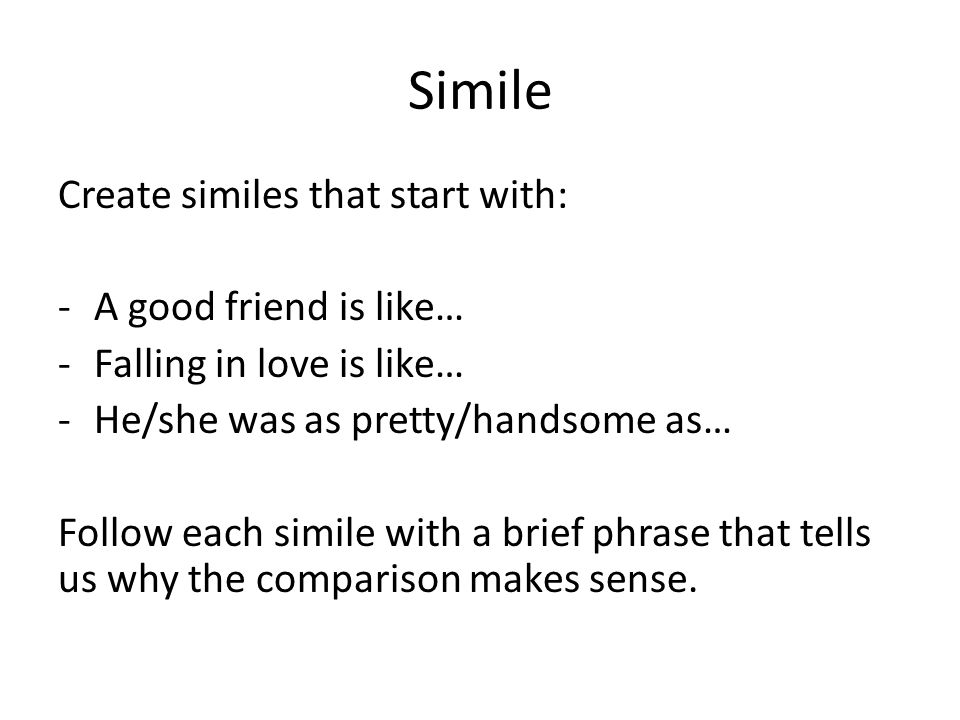 good similes for love