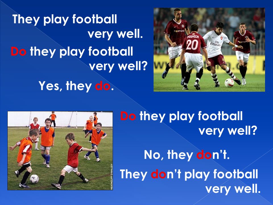 They football well. Английский тема настоящего прогрессива. Play Football перевод. They are playing Football перевод. Watch в презент Симпл.