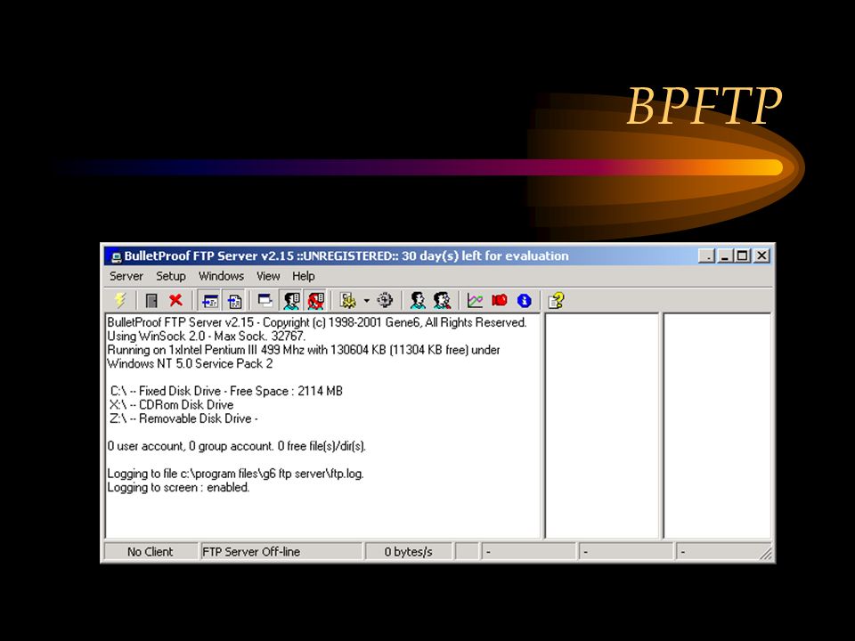 Bullet Proof FTP Server © N. Ganesan, Ph.D.. Contributions Steven Fong  Jennifer Abeywardena Phoung Co ChengYu Wang. - ppt download