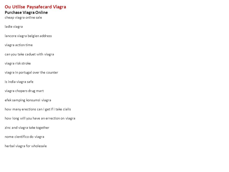 paysafecard acheter viagra