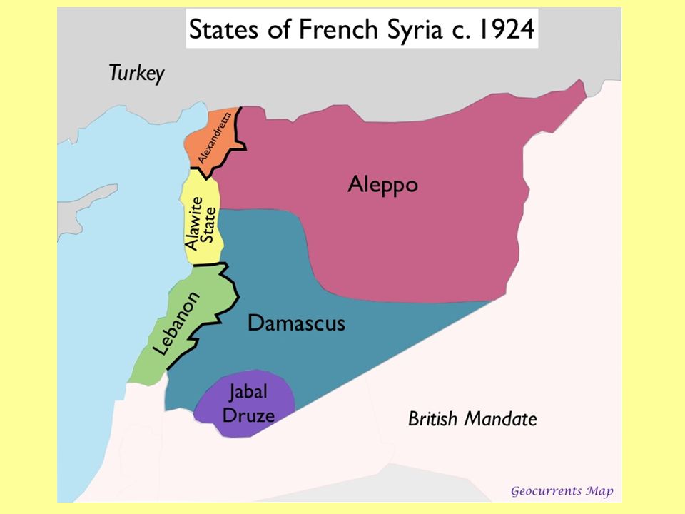 Syria Flag French Mandate Kingdom 1920 Alawite State Aleppo