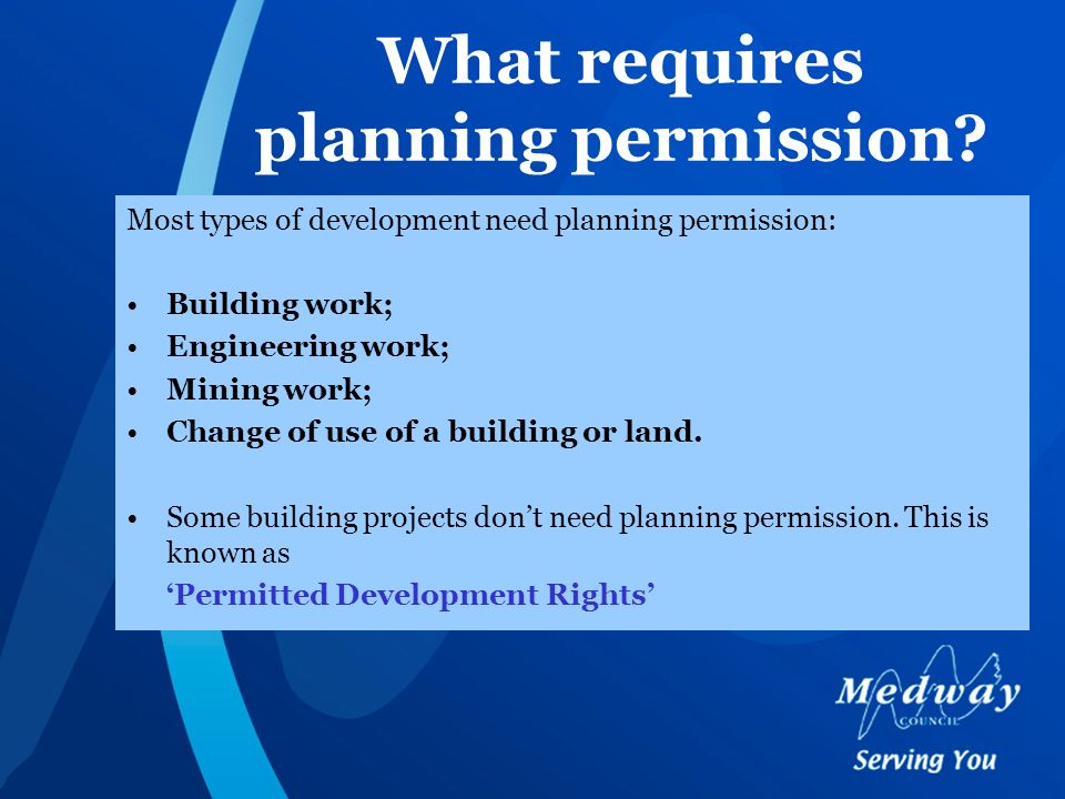 planning permission