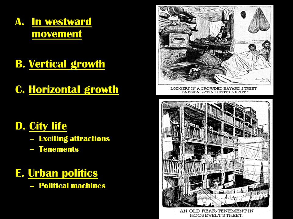 The Emergence Of Urban America Chapter 19 I Urbanization Ppt Download