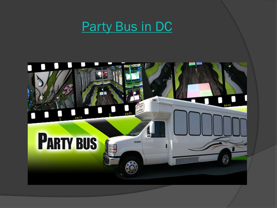 Party Bus in DC