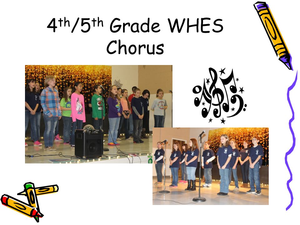 4 th /5 th Grade WHES Chorus