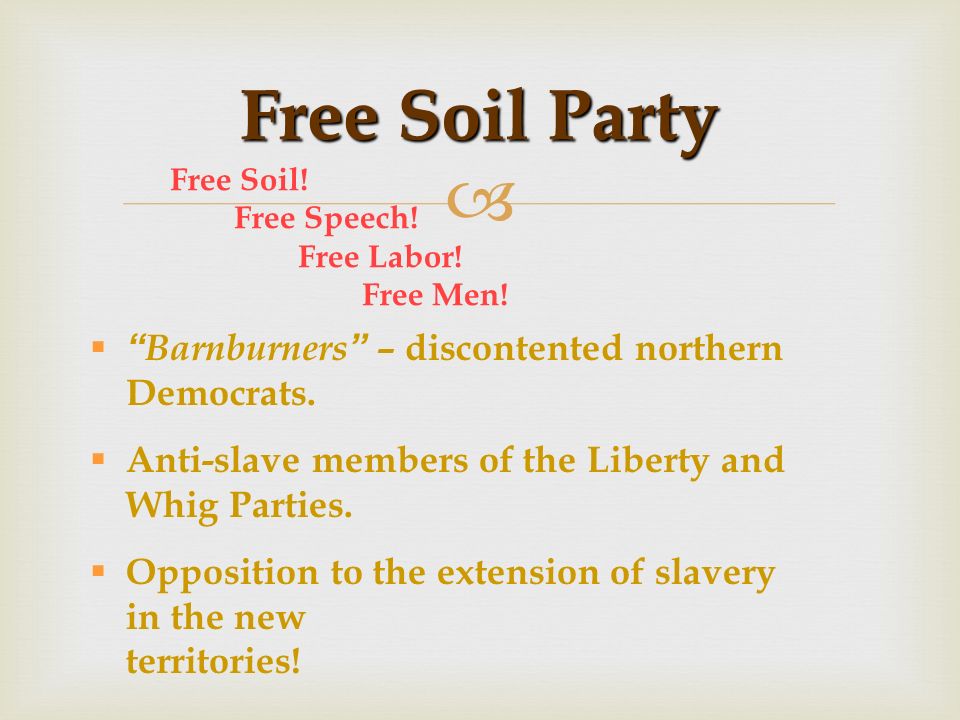 free soil party logo