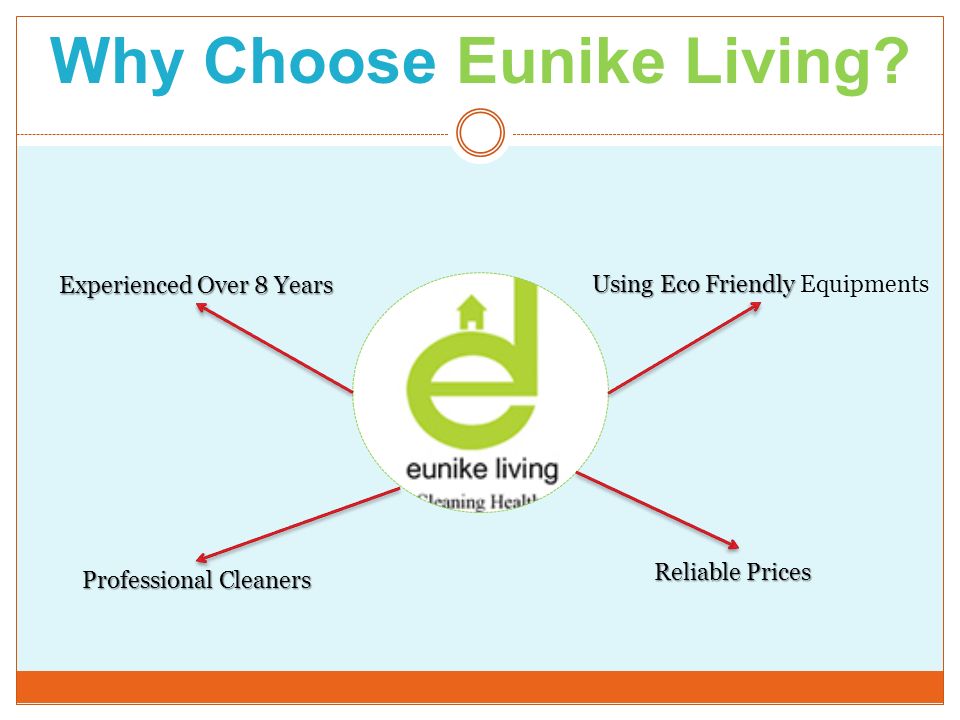 Why Choose Eunike Living.