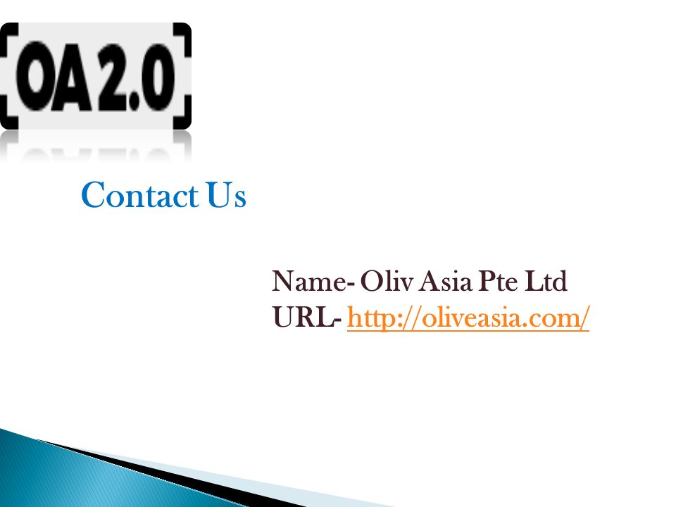 Contact Us Name- Oliv Asia Pte Ltd URL-