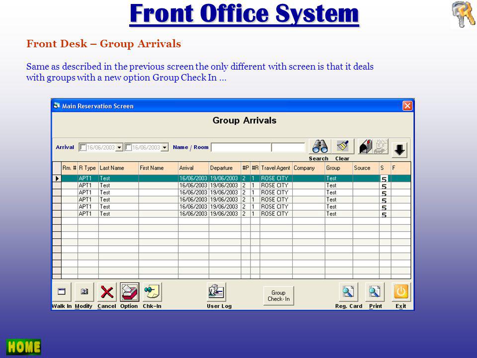 Sky Software Front Office System Warning Spark Software Is