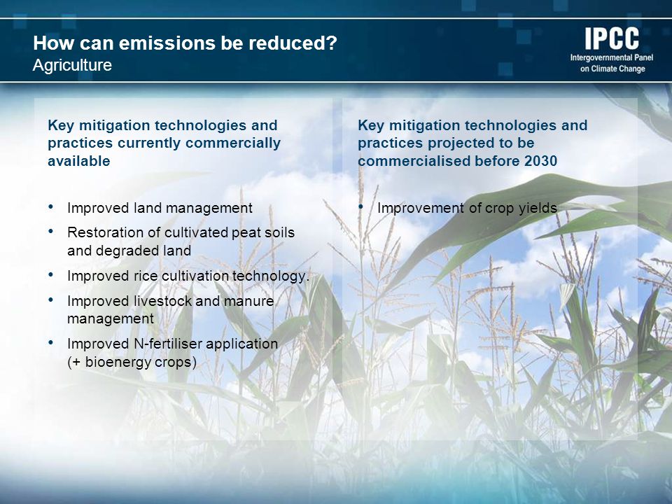 How can emissions be reduced.