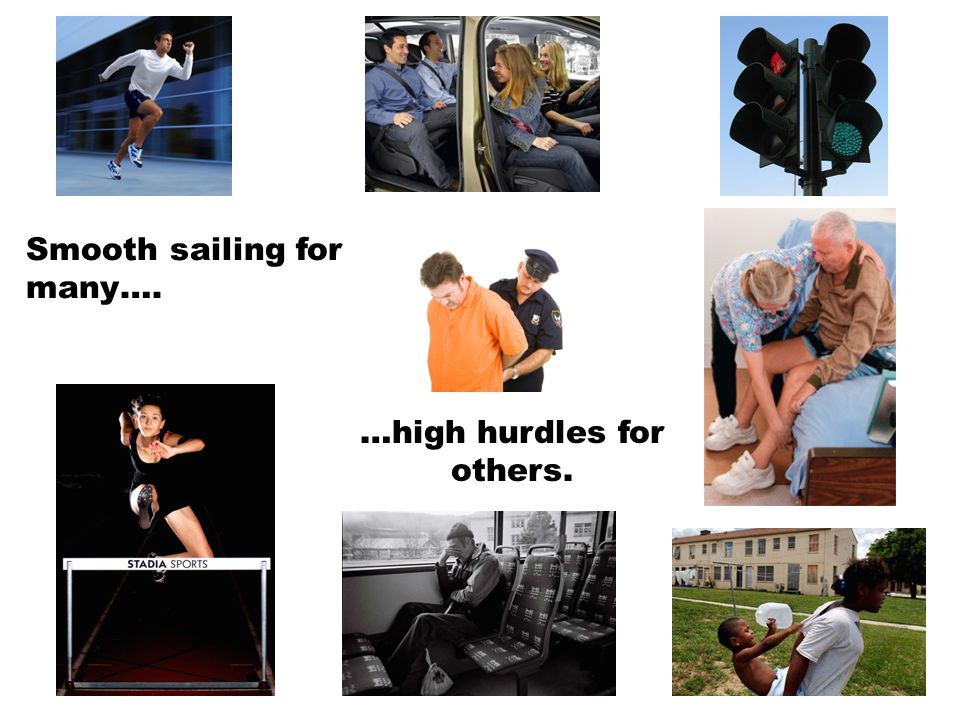 Smooth sailing for many…. …high hurdles for others.