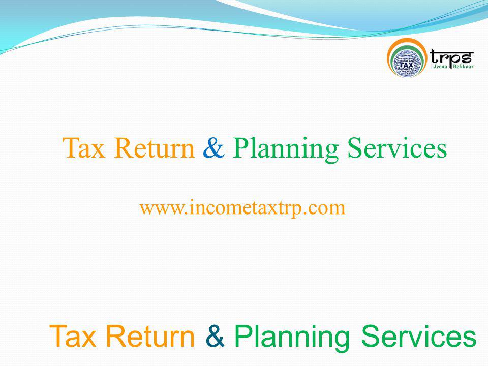 Tax Return & Planning Services