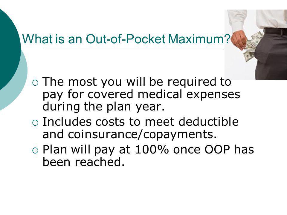 What is an Out-of-Pocket Maximum.