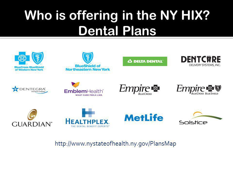 Who is offering in the NY HIX Dental Plans 7
