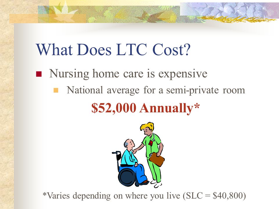 What Does LTC Cost.
