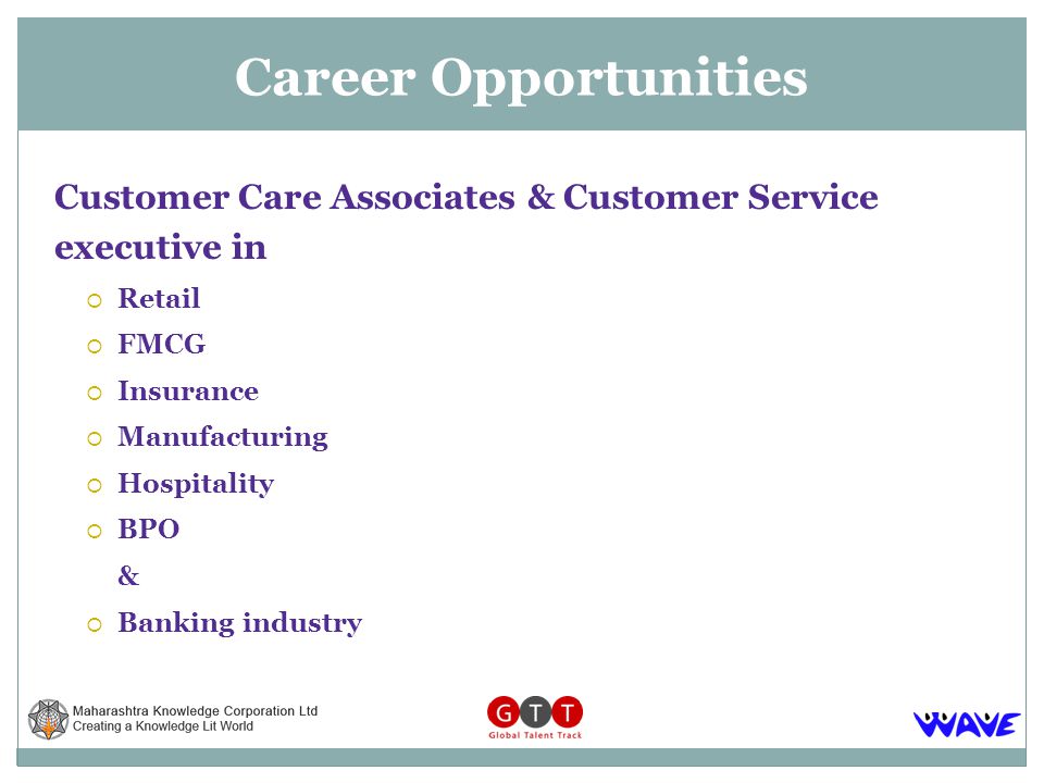 Customer Care Associates & Customer Service executive in Retail FMCG Insurance Manufacturing Hospitality BPO & Banking industry Career Opportunities