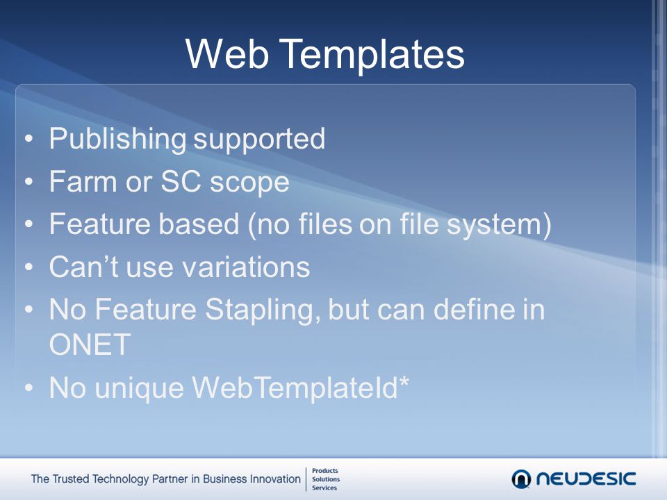 SharePoint 2010 Web Templates What are They and How to Conquer Them ...