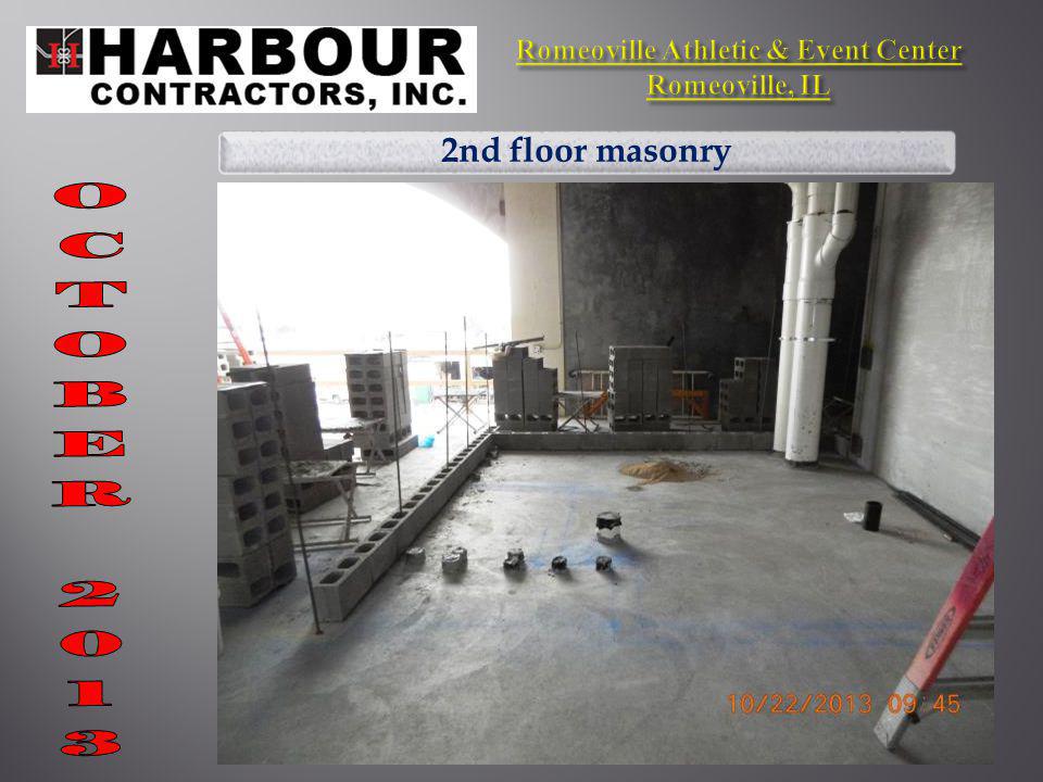 2nd floor masonry