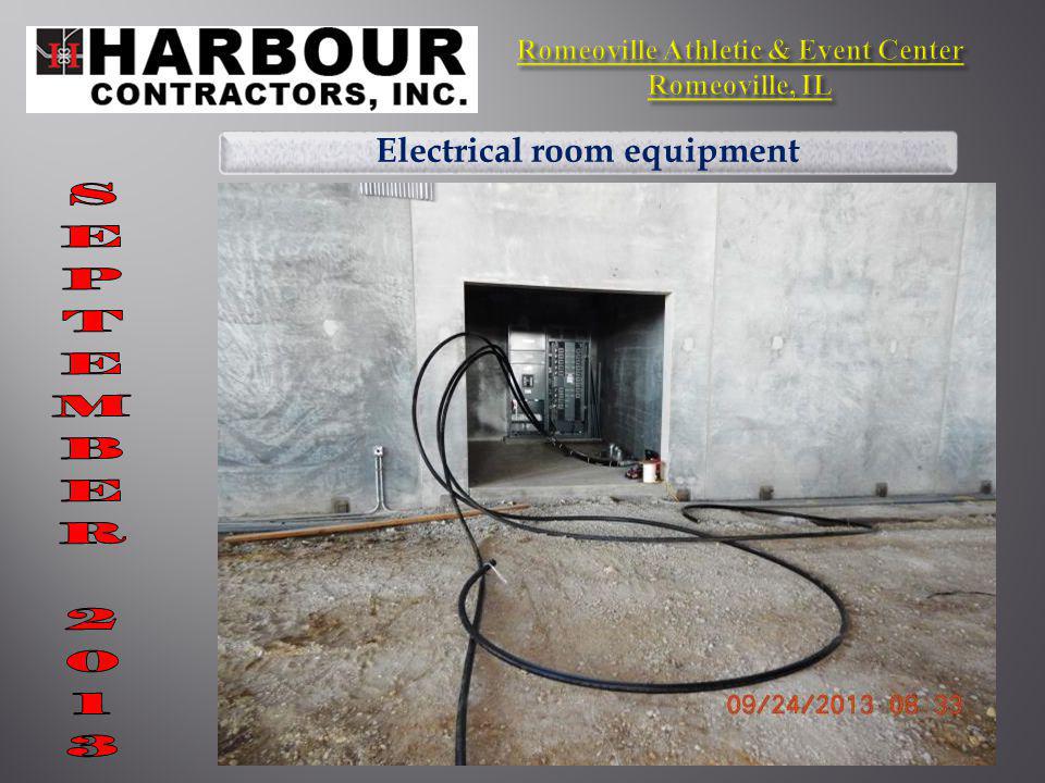 Electrical room equipment