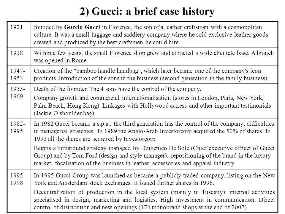 Gucci: Robert Polet's Repositioning Strategies - The Case Centre