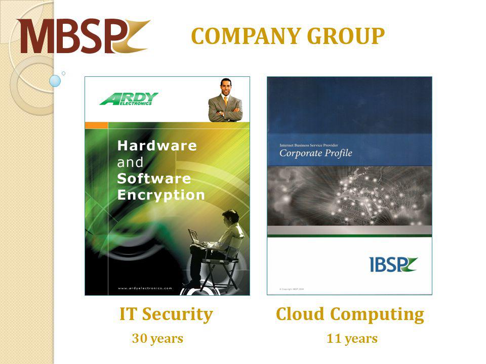 COMPANY GROUP IT Security Cloud Computing 30 years 11 years