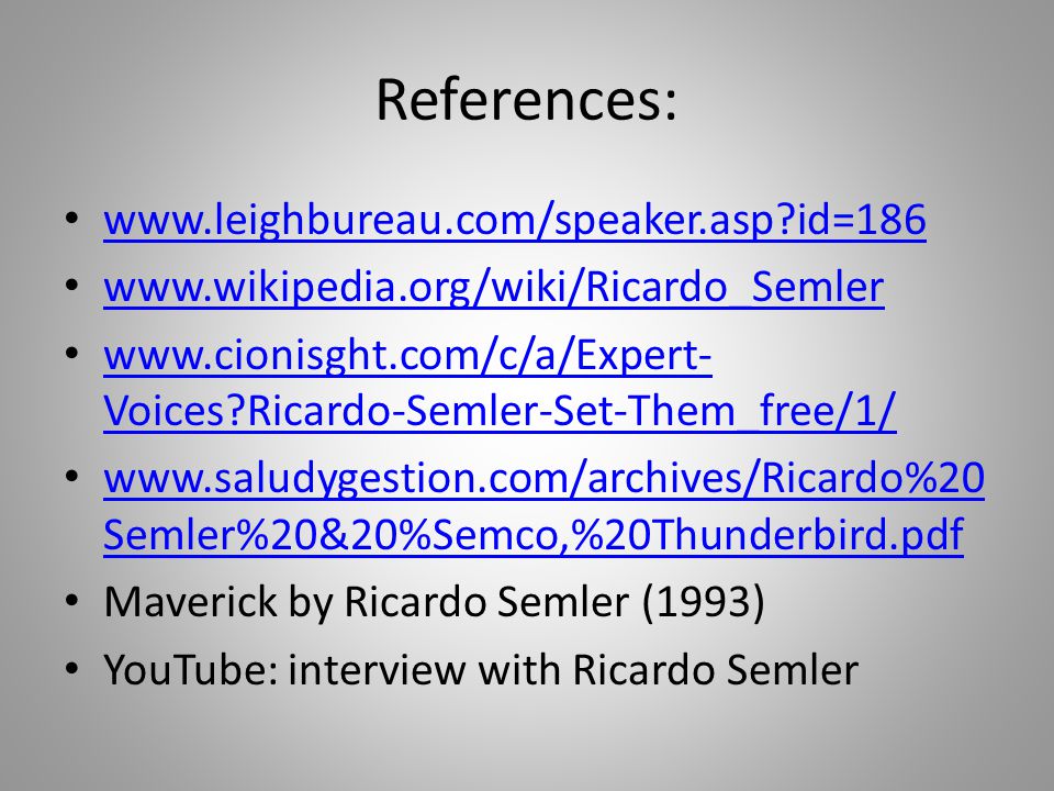 Maverick Ricardo Semler Pdf