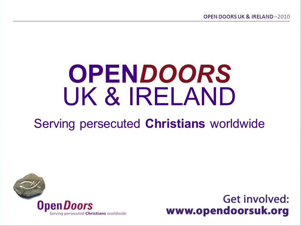 Opendoors Uk Ireland Serving Persecuted Christians