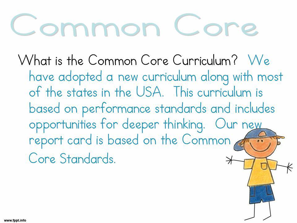 What is the Common Core Curriculum.