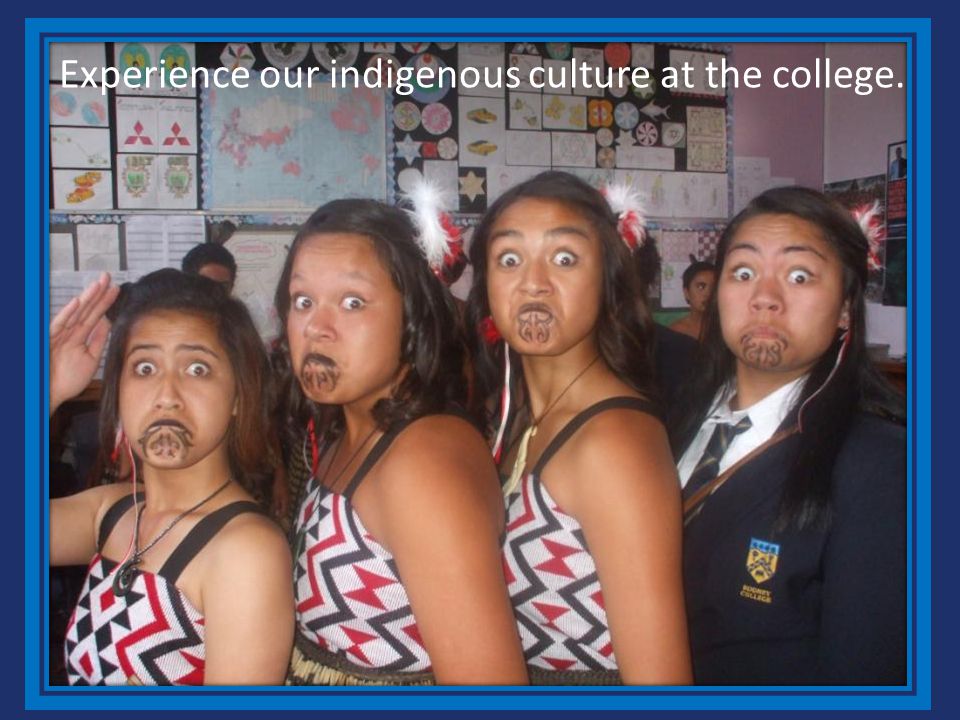 Experience our indigenous culture at the college.