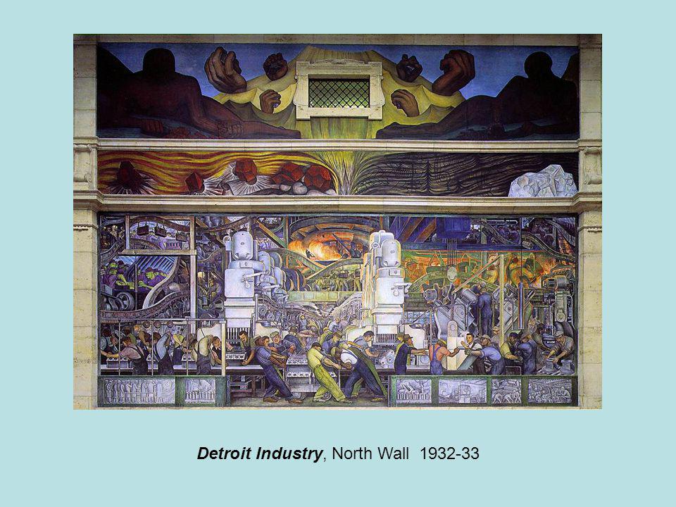 Detroit Industry, North Wall