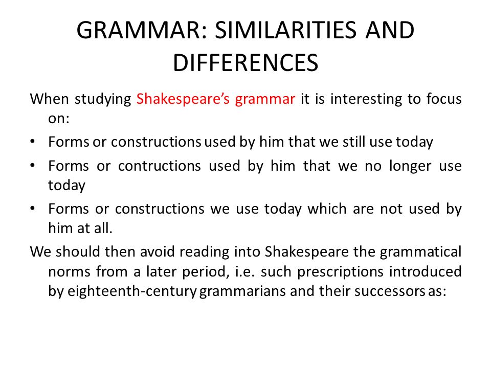 ENGLISH LANGUAGE – 2° YEAR THE LANGUAGE OF SHAKESPEARE Annalisa Federici,  Ph.D. D. Crystal, “Think on My Words”: Exploring Shakespeare's Language,  CUP. - ppt download