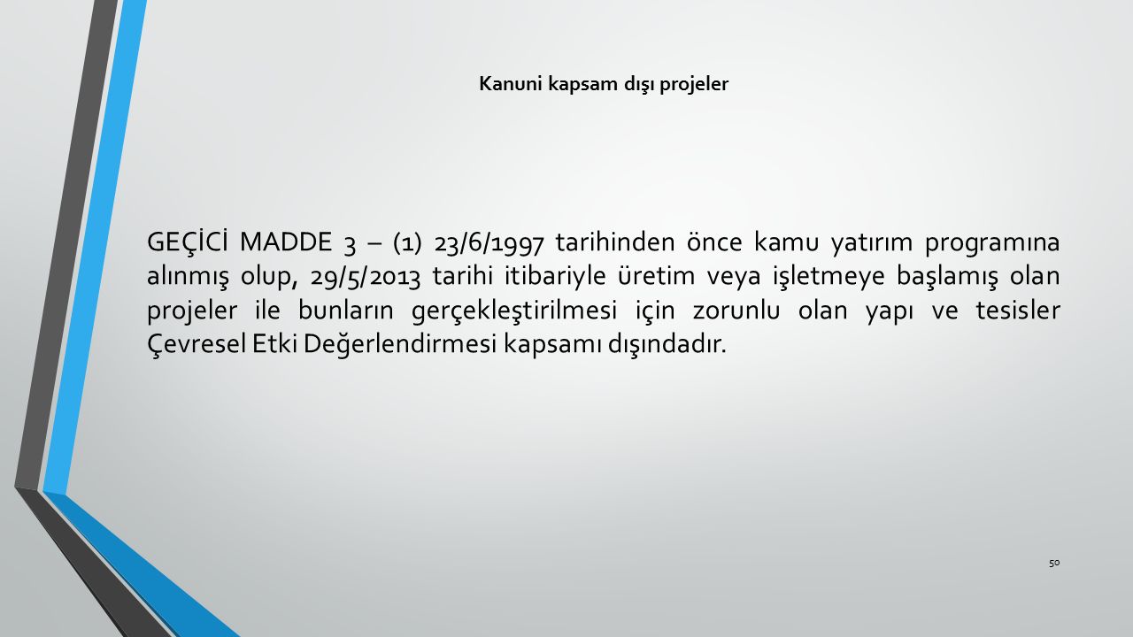 Kamu çevre değerlendirmesi: hangi davalarda, örneklerde Kamu çevre değerlendirmesi: hangi davalarda, örneklerde