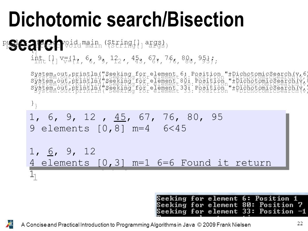 1 A Concise and Practical Introduction to Programming Algorithms in ...