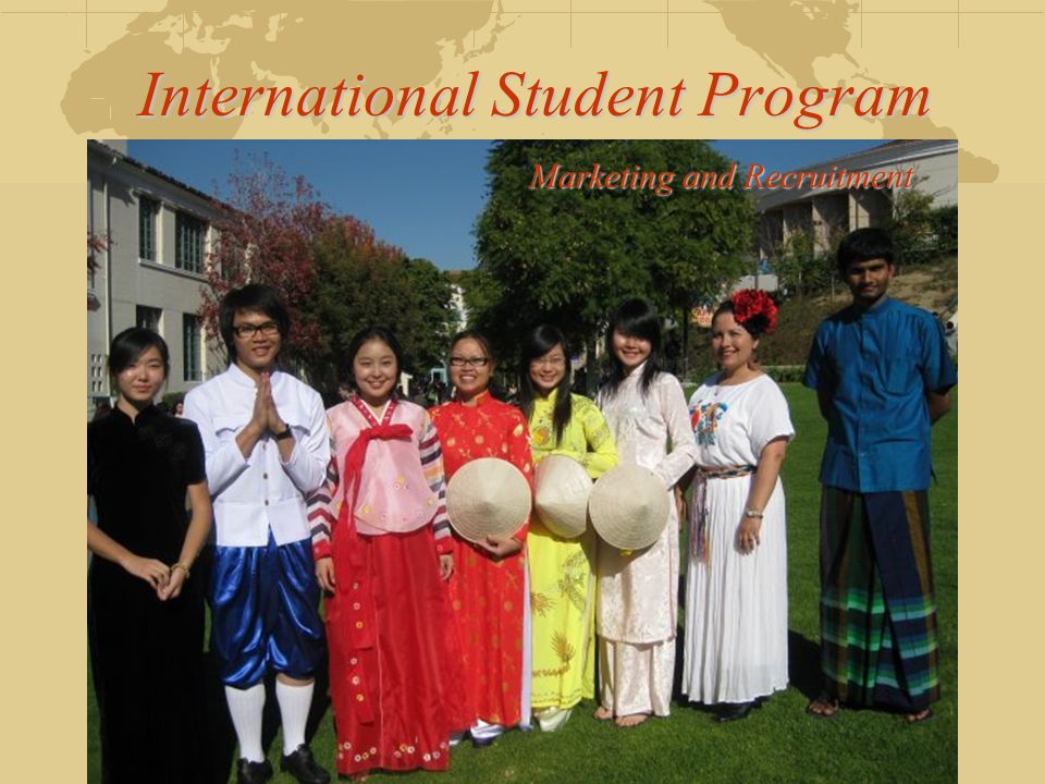 International Student Program Marketing and Recruitment
