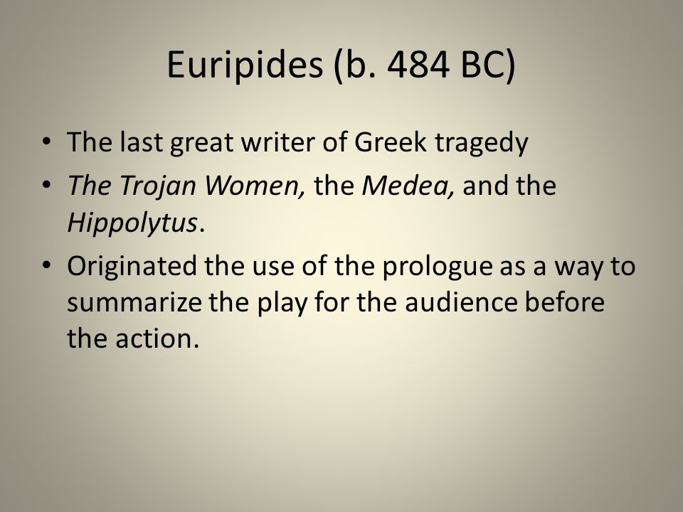 Euripides (b.