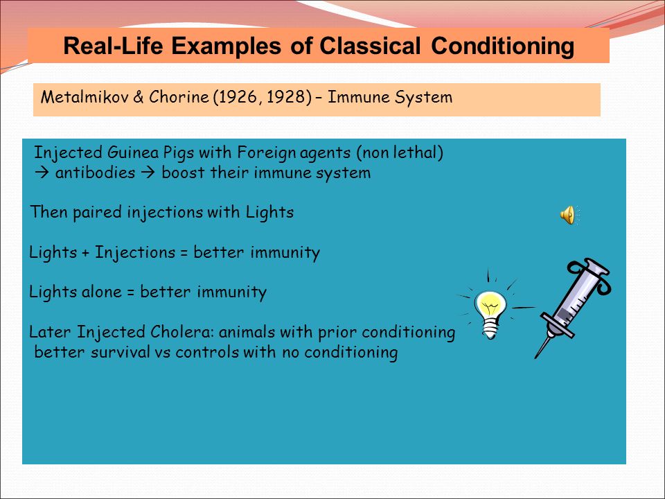 applications of classical conditioning in everyday life
