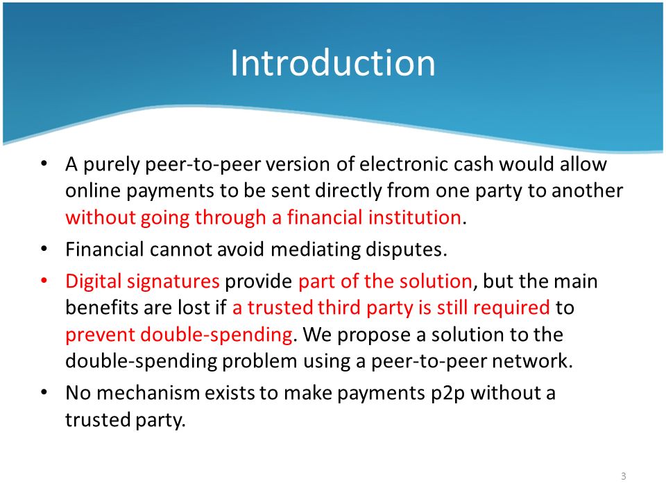 Bitcoin a peer to peer electronic cash system ppt so rare криптовалюта