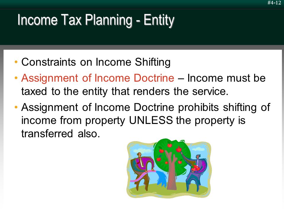 applications of assignment of income doctrine