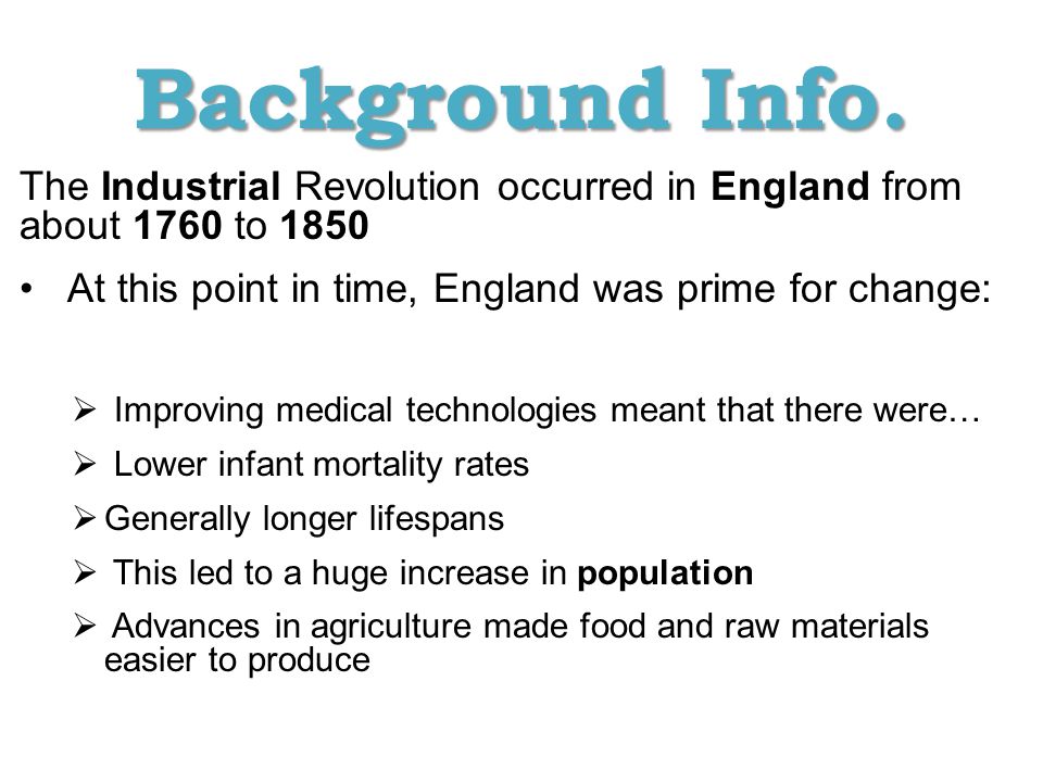 why did the industrial revolution occur in britain