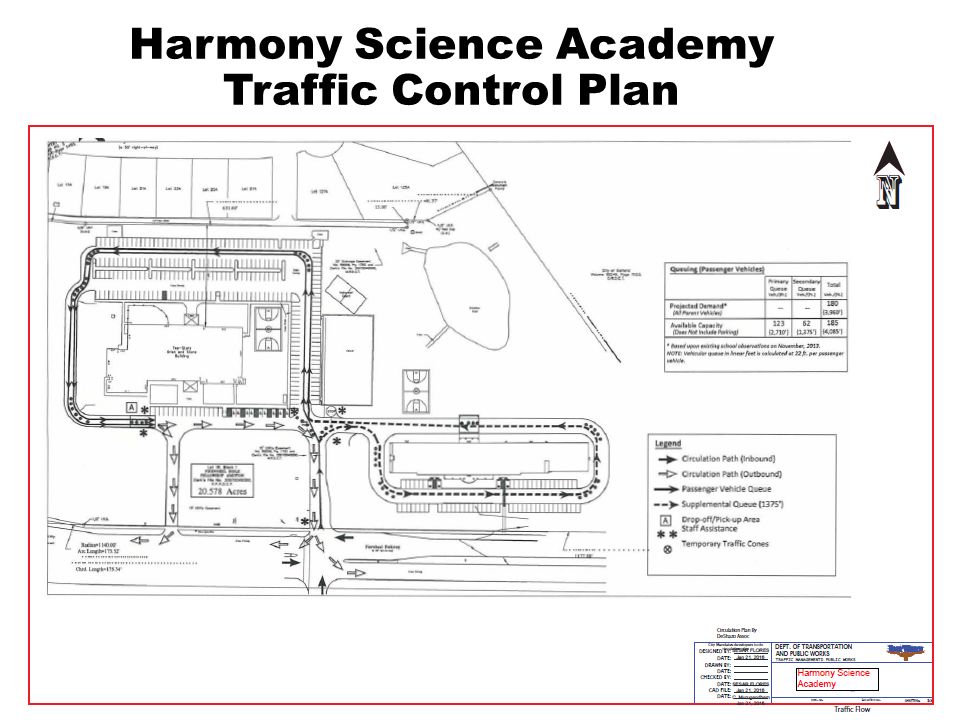 Harmony Science Academy Traffic Control Plan
